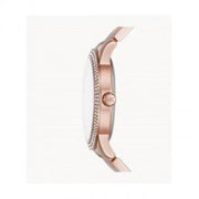 Michael Kors Tibby Multifunction Rose Gold Dial Rose Gold Steel Strap Watch For Women - MK6928