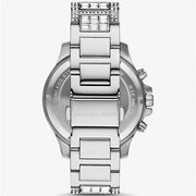Michael Kors Sage Pavé Limited Edition Crystals Silver Dial Silver Steel Strap Watch for Women - MK7483LE