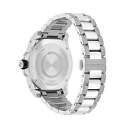 Gucci Dive Snake Black Dial Silver Steel Strap Watch For Men - YA136218