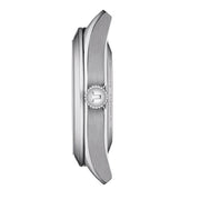 Tissot Gentleman Powermatic 80 Silicium Blue Dial Brown Leather Strap Watch For Men - T127.407.16.041.00
