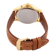 Movado Heritage Celestograf Navy Blue Dial Brown Leather Strap Watch For Women - 3650010
