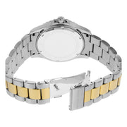 Michael Kors Everest Three Hand Silver Dial Two Tone Steel Strap Watch For Men - MK9141