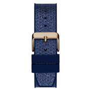Guess Asteria Multifunction Blue Dial Blue Rubber Strap Watch For Women - GW0620L3