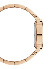 Daniel Wellington Iconic Link Unitone Rose Gold Dial Rose Gold Steel Strap Watch For Women - DW00100401