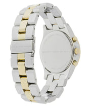 Marc Jacobs Henry Chronograph Silver Dial Two Tone Steel Strap Watch for Women - MBM3197