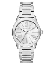 Michael Kors Hartman Quartz Silver Dial Silver Steel Strap Watch For Women - MK3489