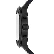 Fossil Townsman Mechanical Black Dial Black Steel Strap Watch for Men -  ME1136
