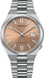 Citizen x Pantone Automatic Warm Sand Dial Silver Steel Strap Watch Fo Citizen x Pantone Automatic Warm Sand Dial Silver Steel Strap Watch Fo