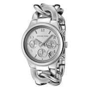 Michael Kors Runway Twist Silver Dial Silver Steel Strap Watch for Women - MK3149