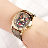 Gucci G-Timeless Brown Dial Brown Leather Strap Unisex Watch - YA1264057