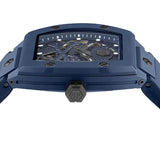 Philipp Plein The SKeleton Blue Dial Blue Silicone Strap Watch for Men - PWVBA0323