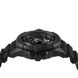 Philipp Plein The Skull Black Dial Black Silicone Strap Watch for Men - PWAAA0721