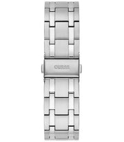 Guess Horizon Chronograph Quartz Black Dial Silver Steel Strap Watch For Men - W0379G1