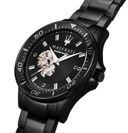 Maserati SFIDA Automatic Black Special Edition 44mm Watch For Men - R8823140005