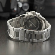 Maserati Competizione Chronograph Blue Dial Silver Steel Strap Watch For Men - R8873600009