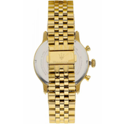 Maserati Epoca Chronograph Black Dial Gold Steel Strap Watch For Men - R8873618023