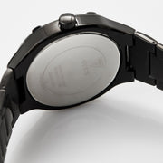Guess Duke Glitz Crystals Black Dial Black Steel Strap Watch For Men - GW0576G3