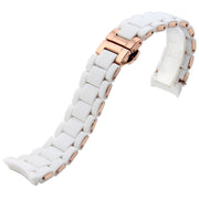 Emporio Armani Sportivo Chronograph White Dial White Rubber Strap Watch For Men - AR5919