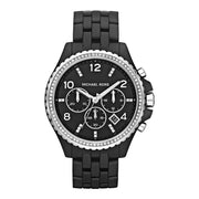 Michael Kors Runway Black Dial Black Steel Strap Watch for Women - MK5190