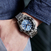 Seiko Prospex Glacier Save the Ocean Green Dial Silver Steel Strap Watch For Men - SPB297J1