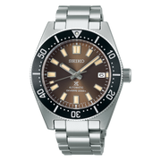 Seiko Prospex 55th Anniversary Edition Brown Dial Silver Steel Strap Watch For Men - SPB145J1