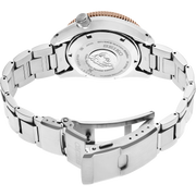 Seiko Prospex Sea Diver Automatic Brown Dial Silver Steel Strap Watch For Men - SPB240J1