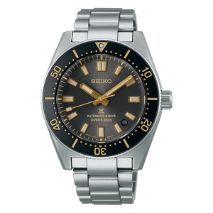 Seiko Prospex 55th Anniversary Edition Brown Dial Silver Steel Strap Watch For Men - SPB145J1