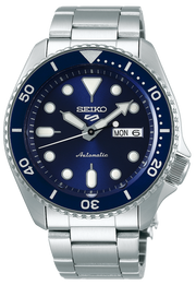 Seiko 5 Sports Automatic Analog Blue Dial Silver Steel Strap Watch For Men - SRPD51K1