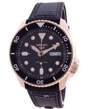 Seiko 5 Sport SKX Automatic Black Dial Black Silicone Strap Watch For Men - SRPD76K1