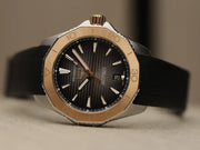 Tag Heuer Aquaracer Professional 200 Automatic Black Dial Black Rubber Strap Watch for Men - WBP2151.FT6199