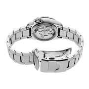 Seiko 5 Sports SKX Midi Automatic Teal Dial Silver Steel Strap Watch For Men - SRPK33K1