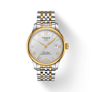 Tissot Le Locle Powermatic 80 Silver Dial Two Tone Steel Strap Watch For Men - T006.407.22.033.01