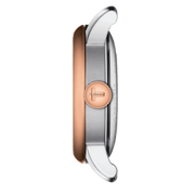 Tissot Le Locle Lady Automatic Diamonds Silver Dial Two Tone Steel Strap Watch For Women - T006.207.22.036.00