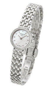 Tissot Lovely Mother of Pearl Dial Silver Steel Strap Watch For Women - T058.009.61.116.00