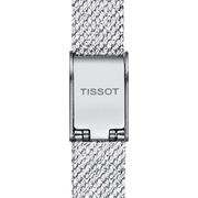 Tissot Lovely Square Silver Dial Silver Mesh Bracelet Watch For Women - T058.109.11.036.00