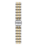 Tissot Carson Automatic Silver Dial Two Tone Steel Strap Watch For Women - T085.207.22.011.00