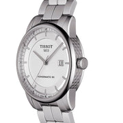 Tissot Luxury Powermatic 80 Silver Dial Silver Steel Strap Watch For Men - T086.407.11.037.00