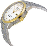 Tissot Luxury Powermatic 80 Silver Dial Silver Steel Strap Watch For Men - T086.408.22.036.00