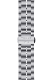 Tissot Luxury Powermatic 80 Black Dial Silver Steel Strap Watch for Men - T086.407.11.201.02