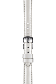 Tissot T Lady Flamingo White Dial White Leather Strap Watch For Women - T094.210.16.011.00