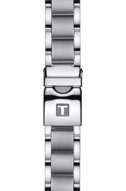 Tissot Quickster Chronograph Black Dial Silver Steel Strap Watch For Men - T095.417.11.067.00
