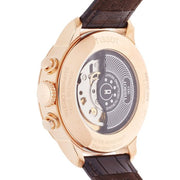 Tissot Des Tourelles Chronograph Silver Dial Brown Leather Strap Watch For Men - T099.427.36.038.00