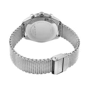 Tissot PR 100 Chronograph Blue Dial Silver Mesh Bracelet Watch for Men - T101.417.11.041.00