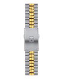 Tissot T Sport PR 100 Chronograph White Dial Two Tone Steel Strap Watch For Men - T101.417.22.031.00