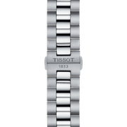 Tissot PR 100 Sport Quartz Black Dial Silver Steel Strap Watch For Men - T101.610.11.051.00