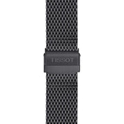 Tissot T Classic PR 100 Chronograph Anthracite Black Dial Black Mesh Bracelet Watch For Men - T101.417.23.061.00