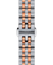Tissot Ballade Powermatic 80 Cosc Mother of Pearl Dial Two Tone Steel Strap Watch For Women - T108.208.22.117.01