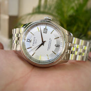 Tissot Ballade Powermatic 80 Chronometer Silver Dial Two Tone Steel Strap Watch For Men - T108.408.22.037.00