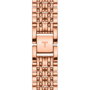 Tissot T Classic Everytime Small White Dial Rose Gold Mesh Bracelet Watch For Women - T109.210.33.031.00