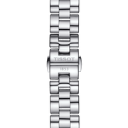 Tissot T Wave Diamonds White Dial Silver Steel Strap Watch For Women - T112.210.11.036.00